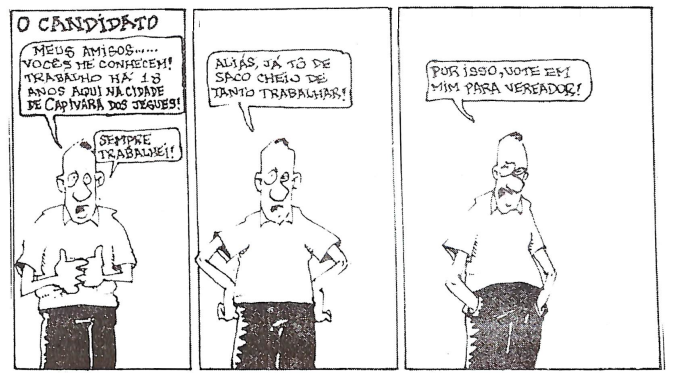 O Candidato, por Lukas - 1996