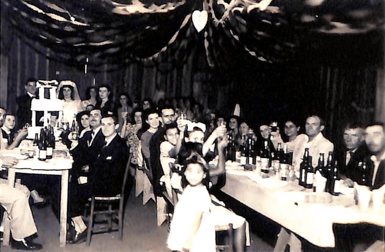 Casamento de Antenor Sanches e Lucrécia Vareschini - 1949