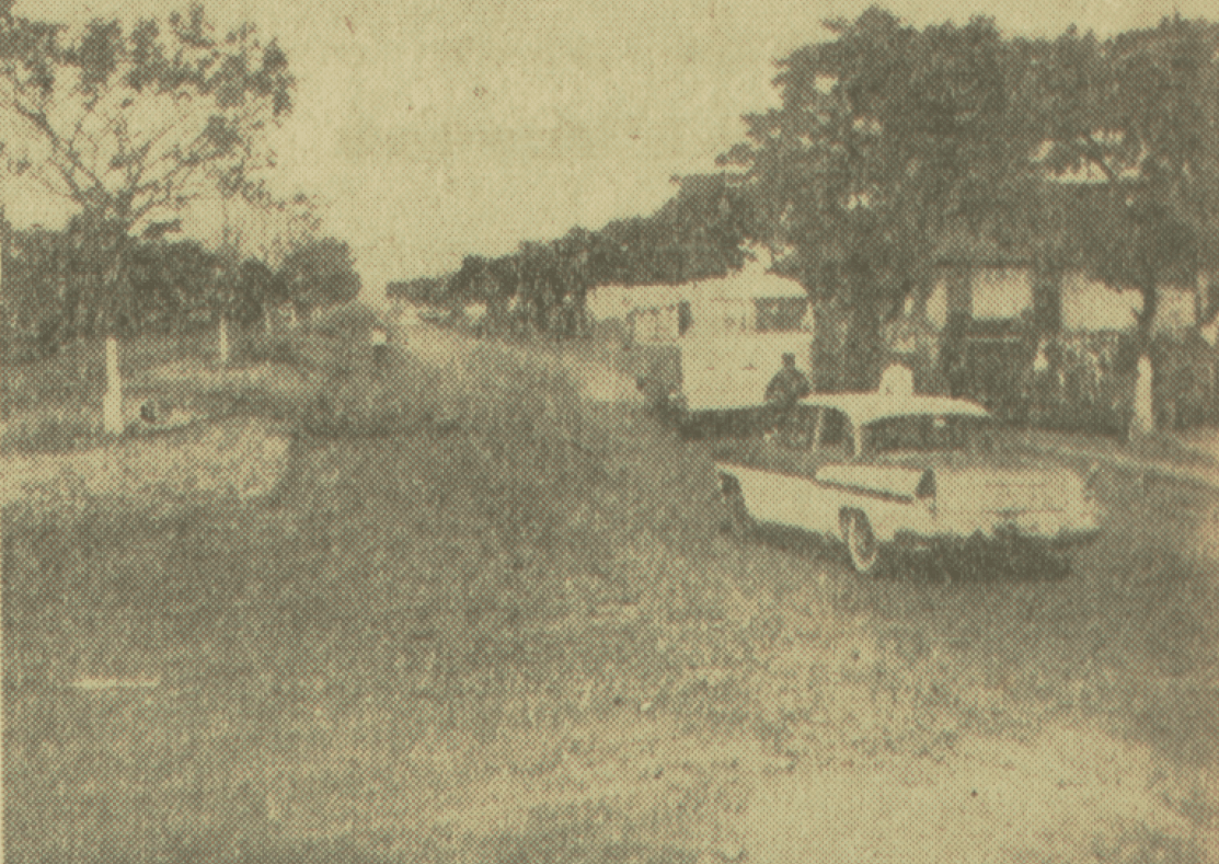 Precariedade da avenida Brasil na Zona 3 - 1963