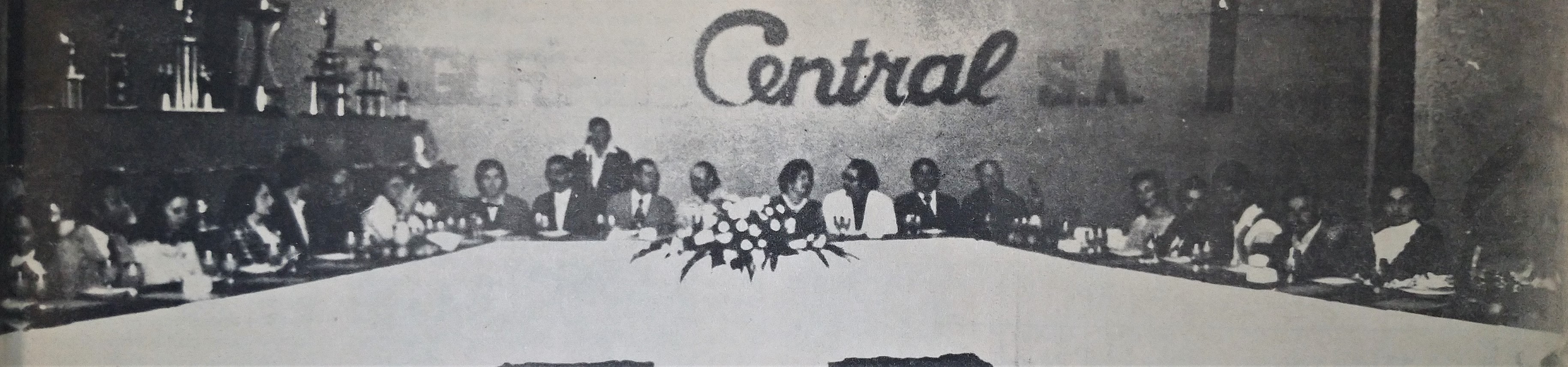 Jantar para expositores da EXPOINGÁ de 1978