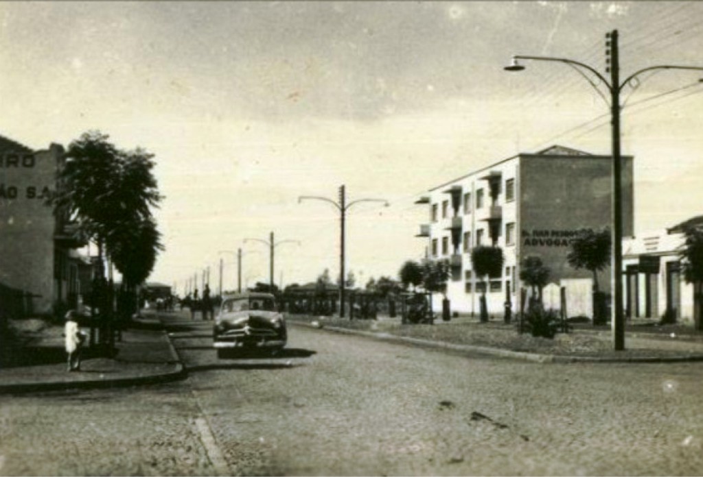 Avenida Duque de Caxias - 1956