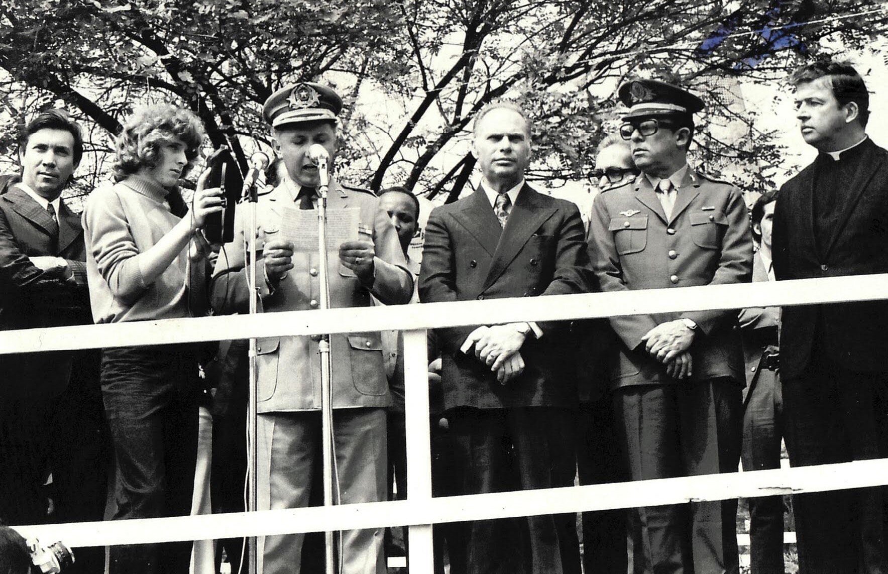 Palanque de autoridades - Década de 1970