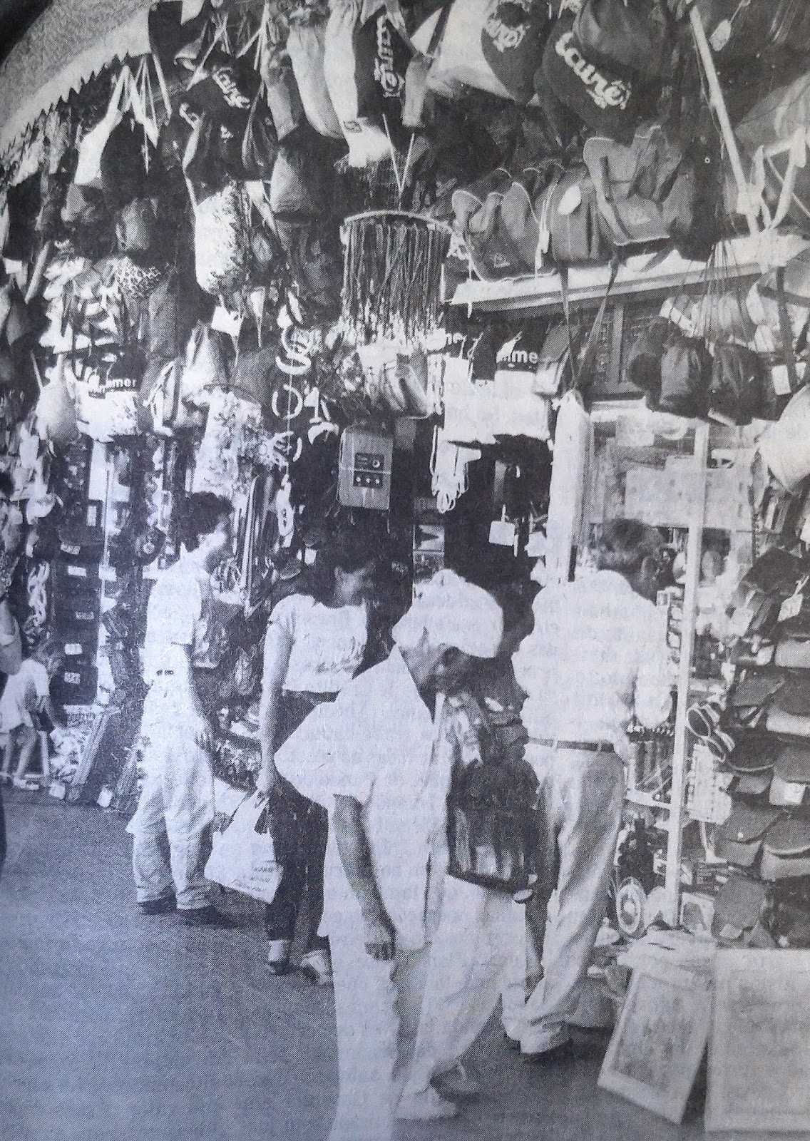 Lojas da Rodoviária de Maringá - 1990