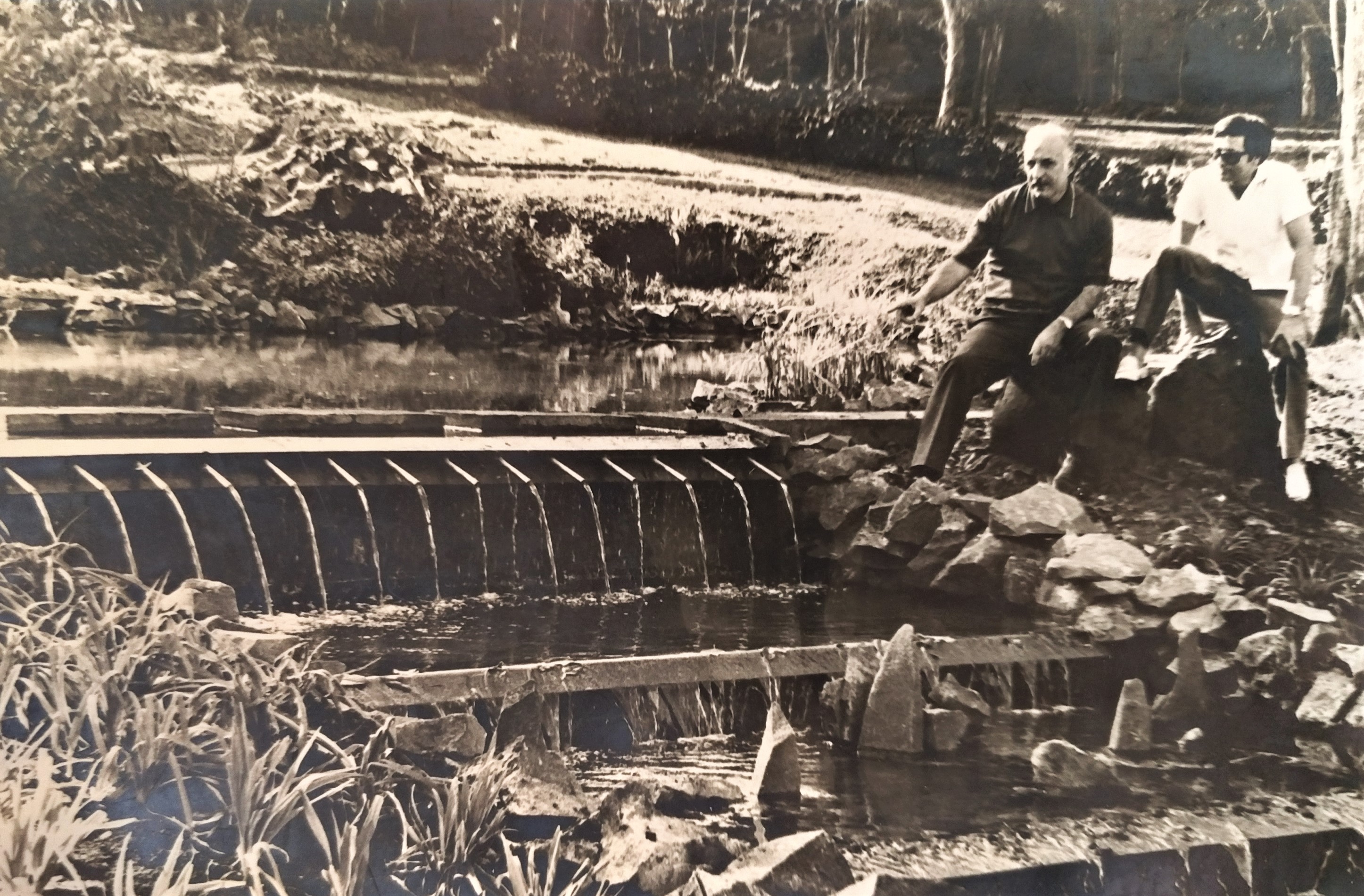 O surgimento do lago do Parque do Ingá - 1971