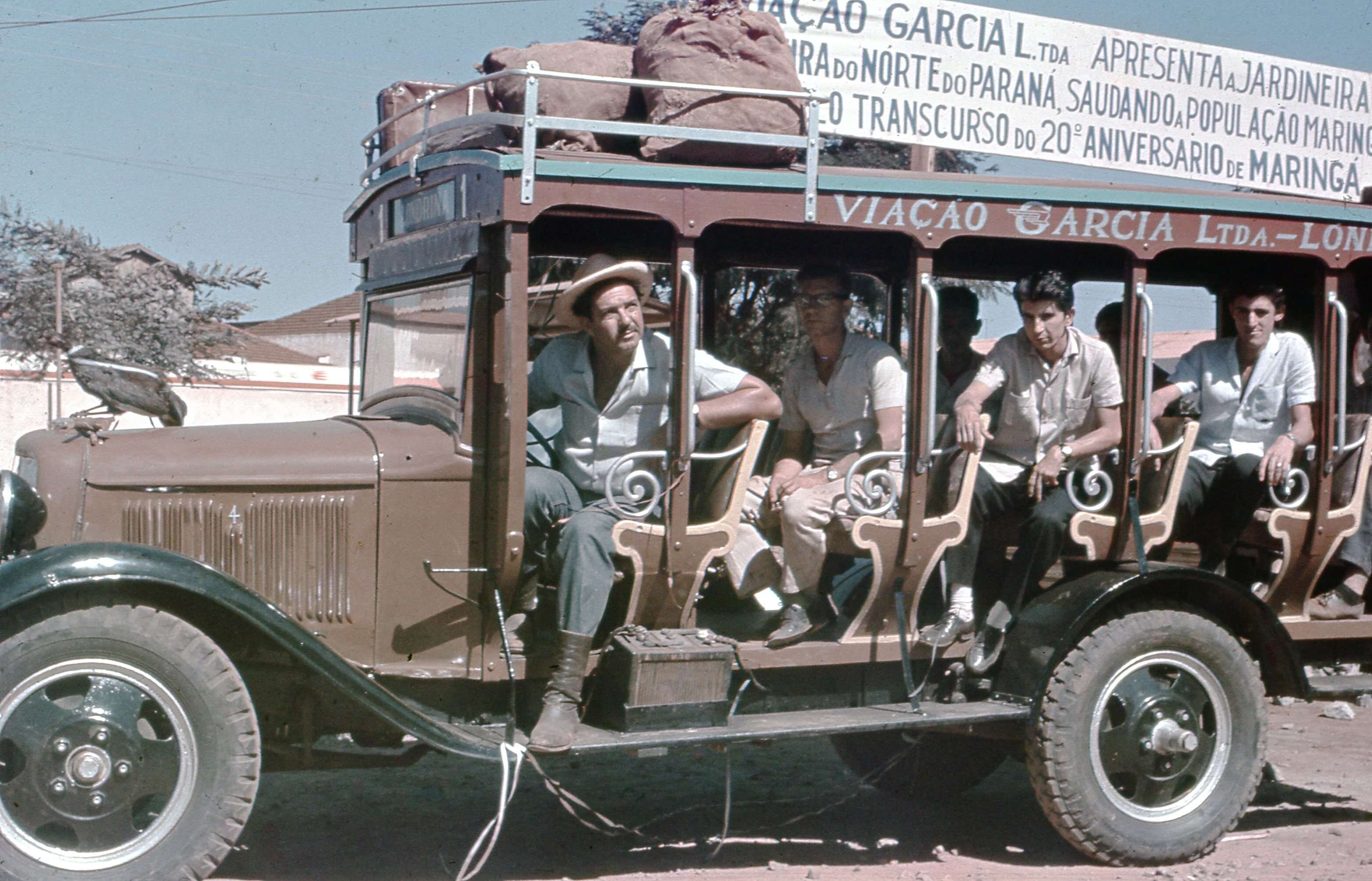 Primeiro modelo de ônibus do Norte do Paraná - 1967