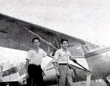 Pilotos e seus aviões - 1949