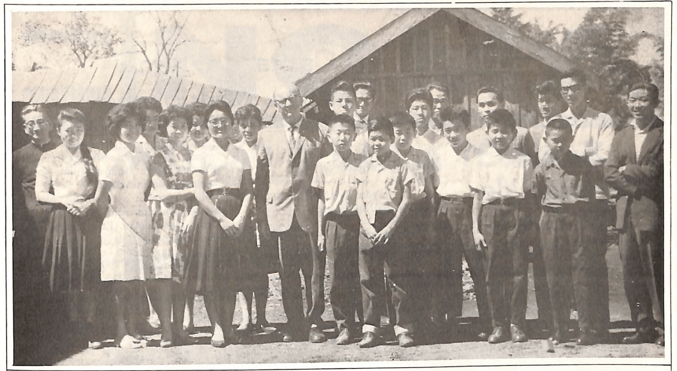 Grupo de Jovens do Monsenhor Kimura - Década de 1960