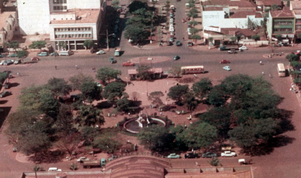 Praça Raposo Tavares - Década de 1960