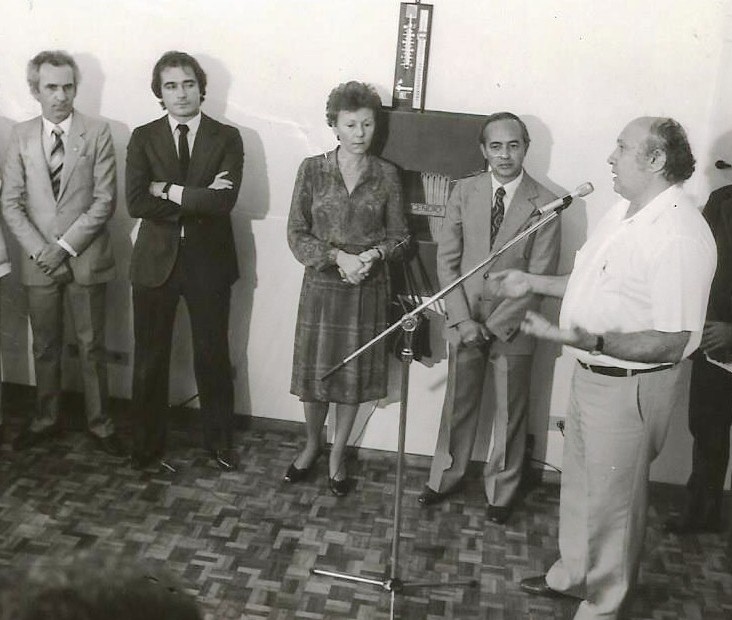 Said Ferreira na inauguração da sede da ACIM - 1983