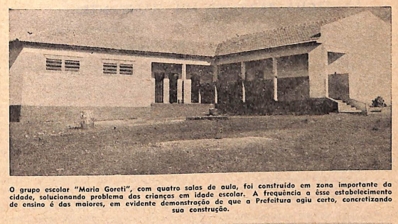 Grupo Escolar Santa Maria Goretti - 1966