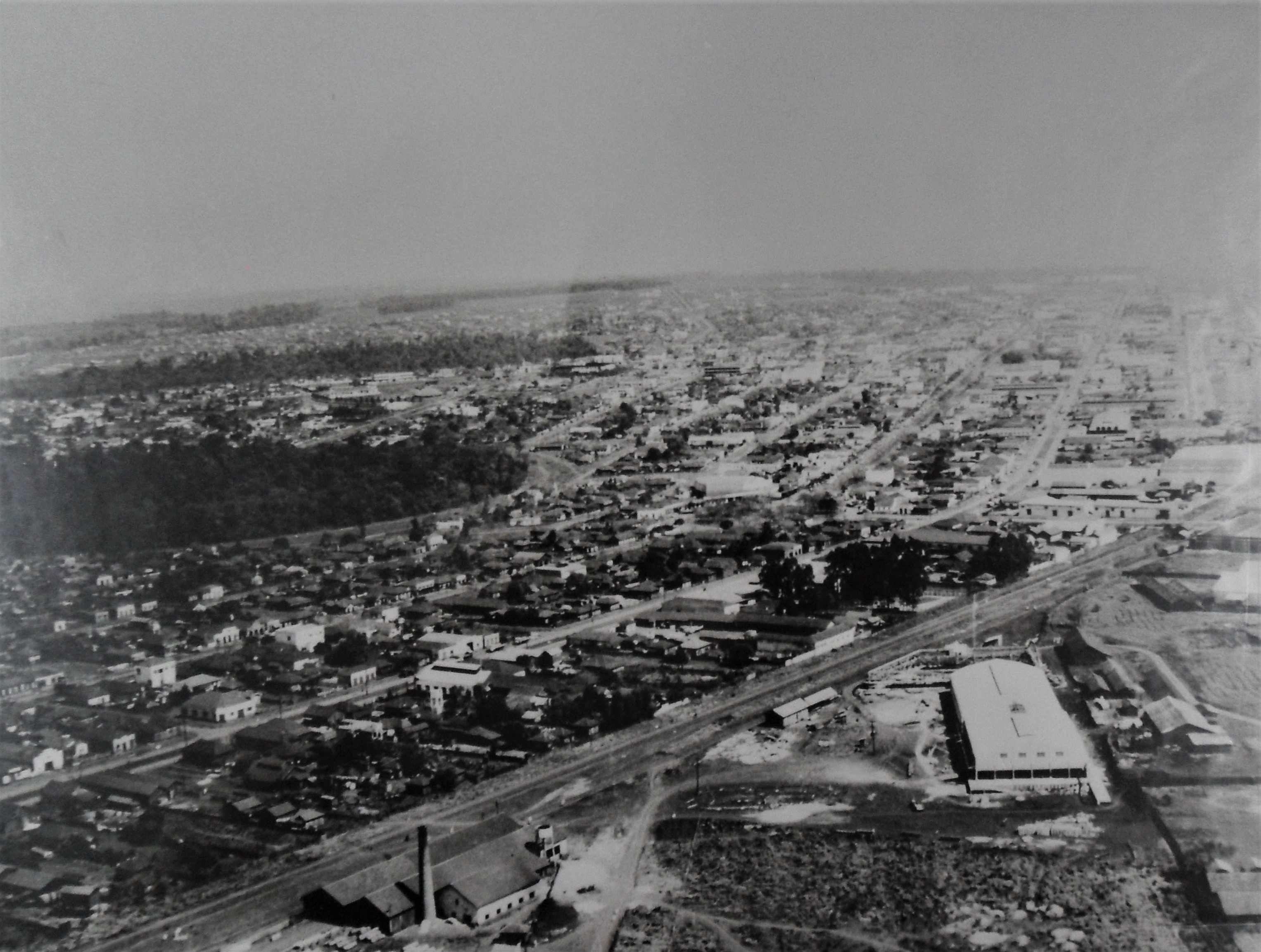 Zona Industrial e a Vila Operária - Década de 1970