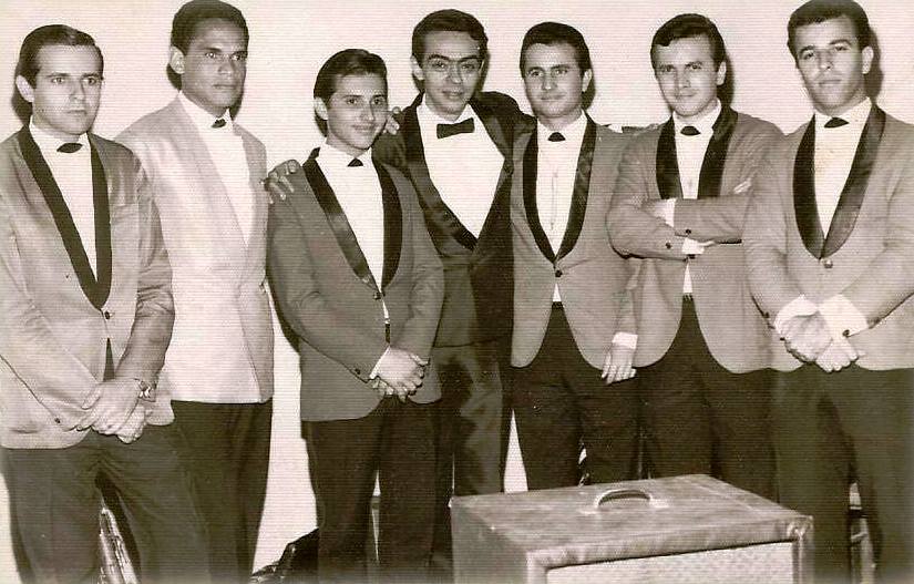 Britinho e Seus Cometas junto de Chico Anysio - Década de 1960