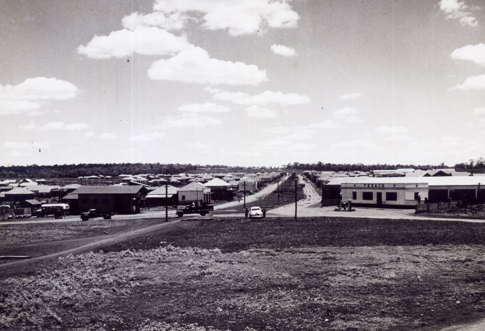 Praça Rocha Pombo - Década de 1950