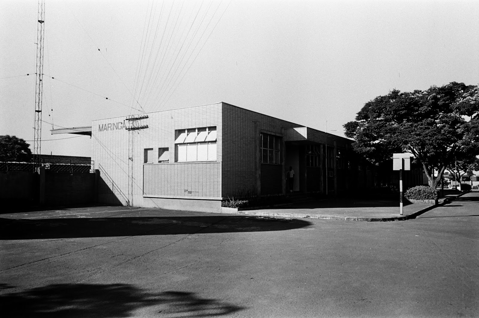 Estação Ferroviária de Maringá - Final dos anos 1980