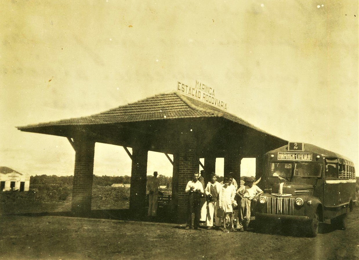 Praça da Rodoviária - Década de 1940