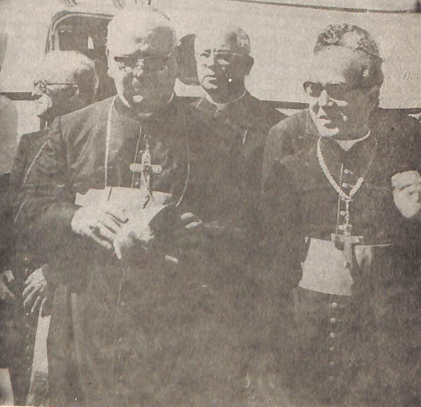 Visita do Núncio Apostólico a Maringá - 1975