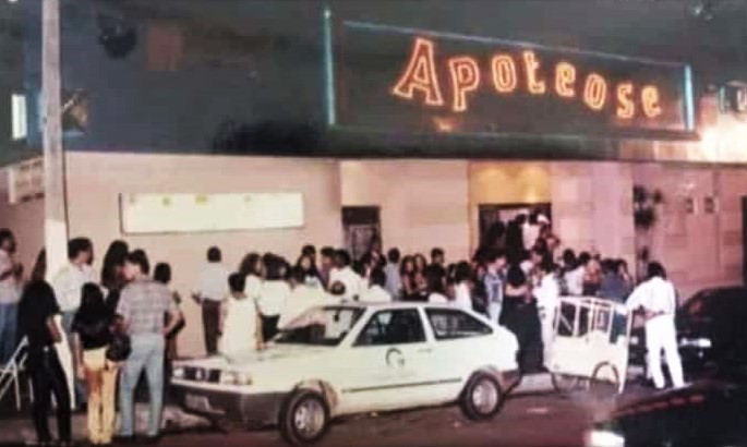 Fachada da Apoteose - Anos 1990