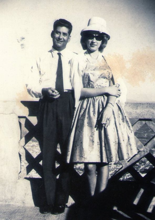 Américo Dias Ferraz e Marlene Ueberbacker - Década de 1960