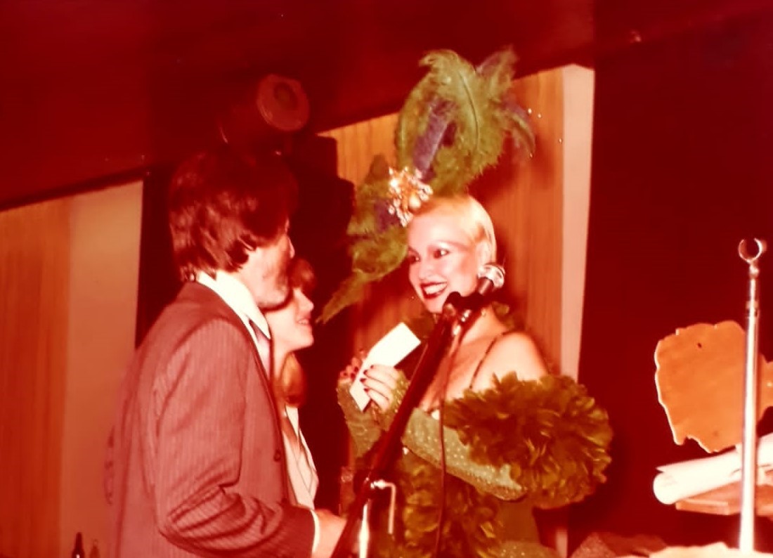 Elke Maravilha em Maringá - Final dos anos 1970