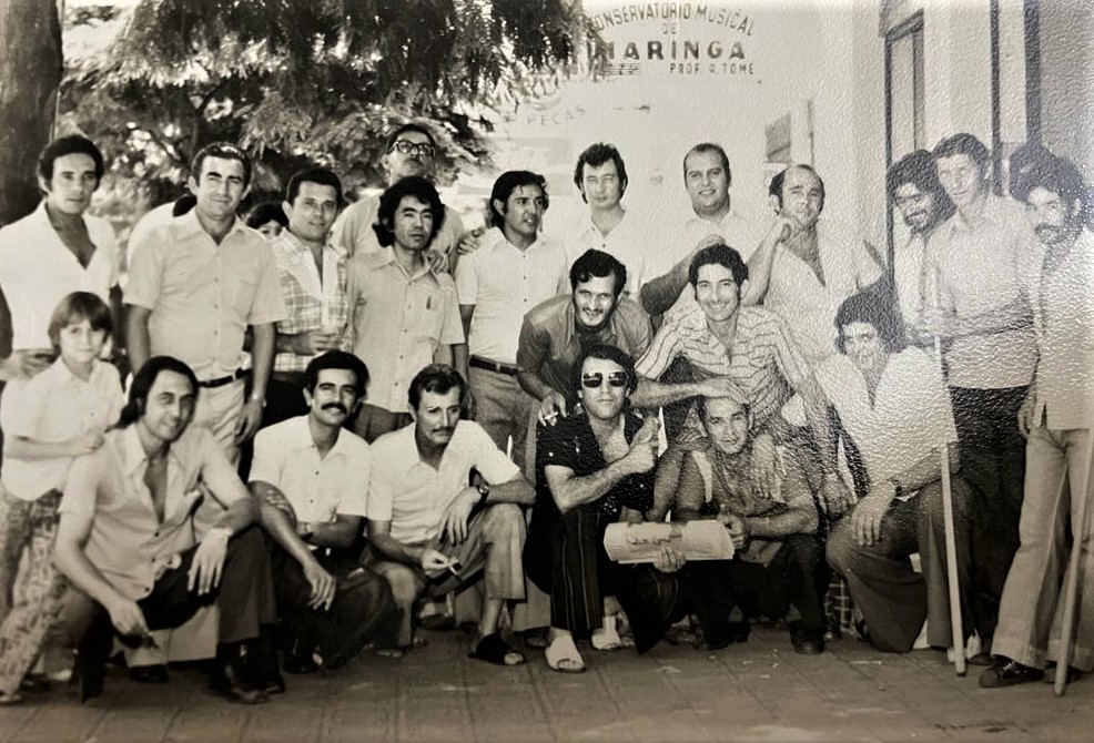 Torneio de sinuca - 1973