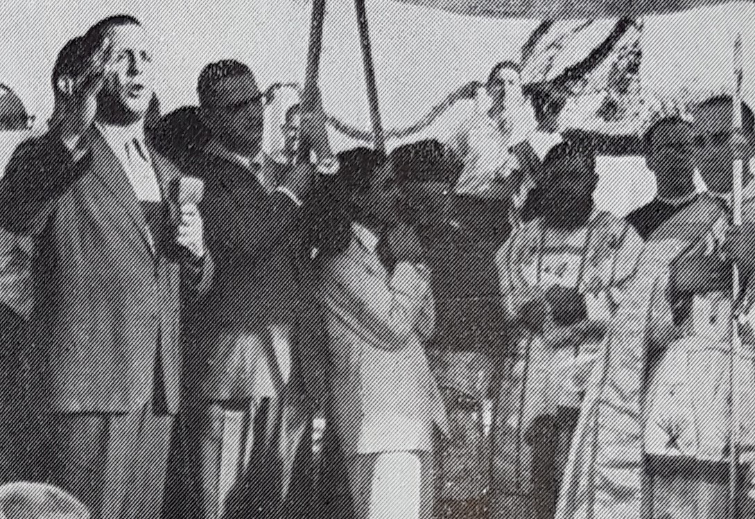 Chegada de Dom Jaime Luiz Coelho - Março de 1957