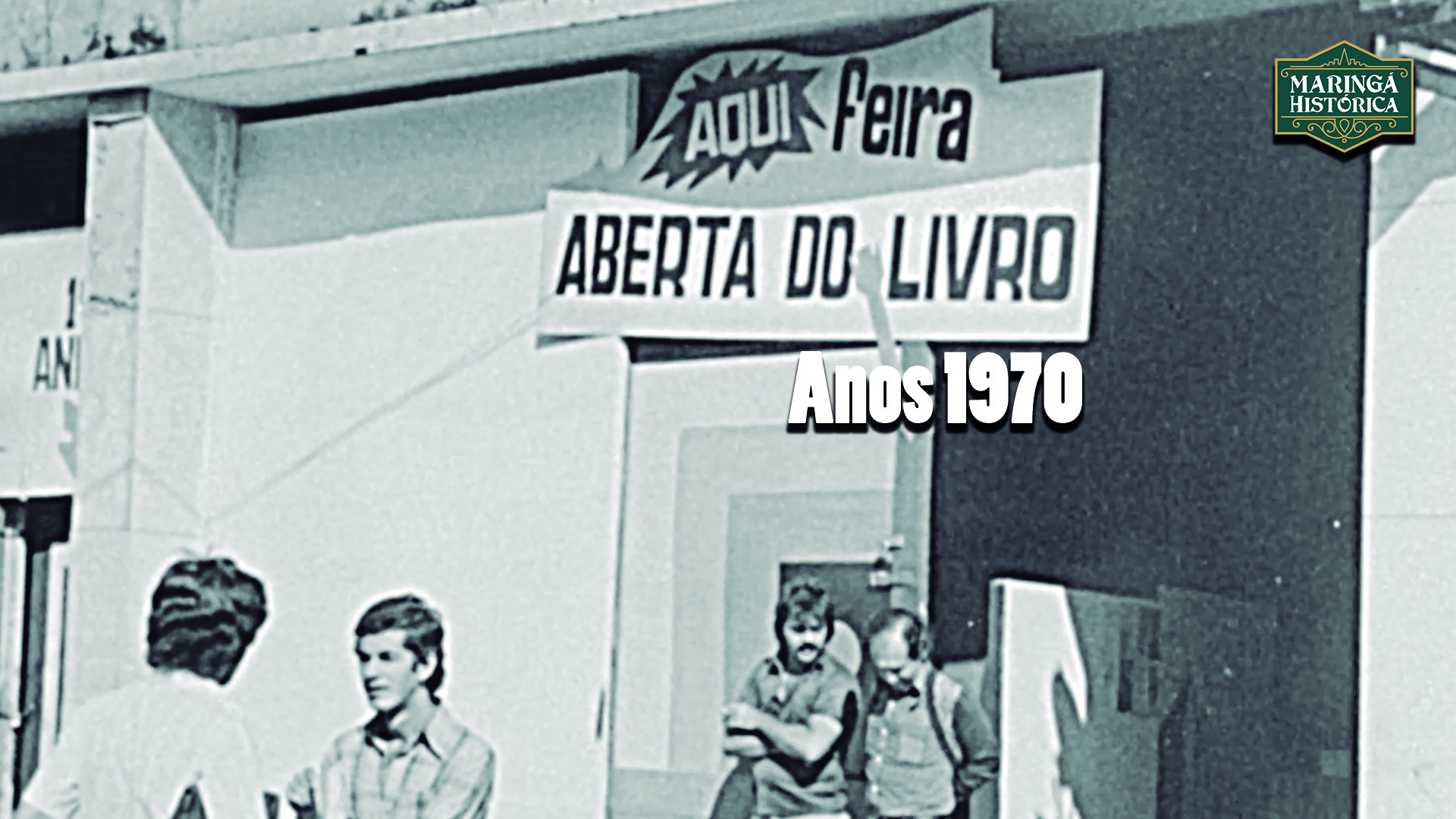 RARIDADE - Feira do Livro nos anos 1970