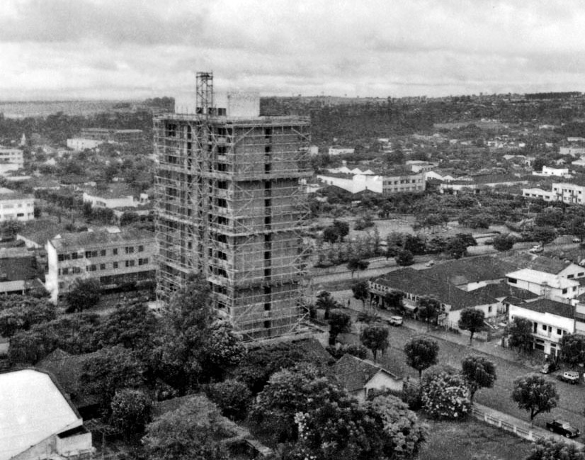 Vista aérea - Década de 1960