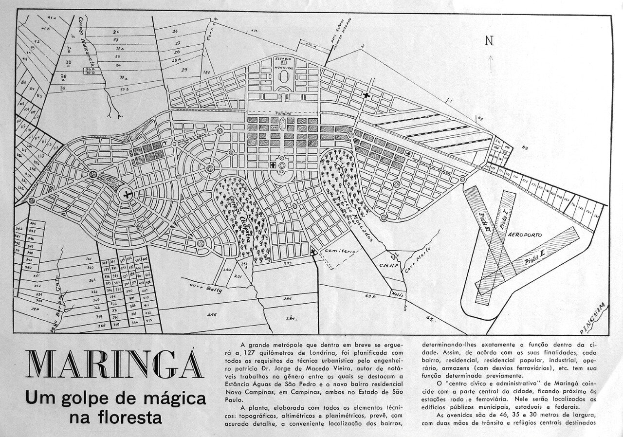 Maringá: um golpe de mágica na floresta - Década de 1940