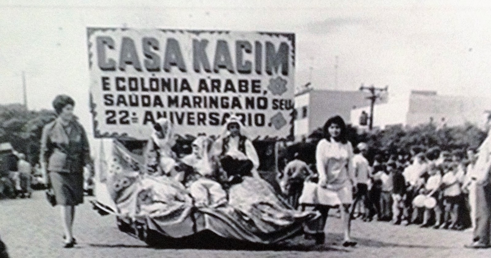 Desfile da Colônia Árabe - 1969