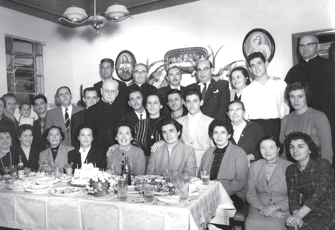 Aniversário do filho da família Alves - 1951