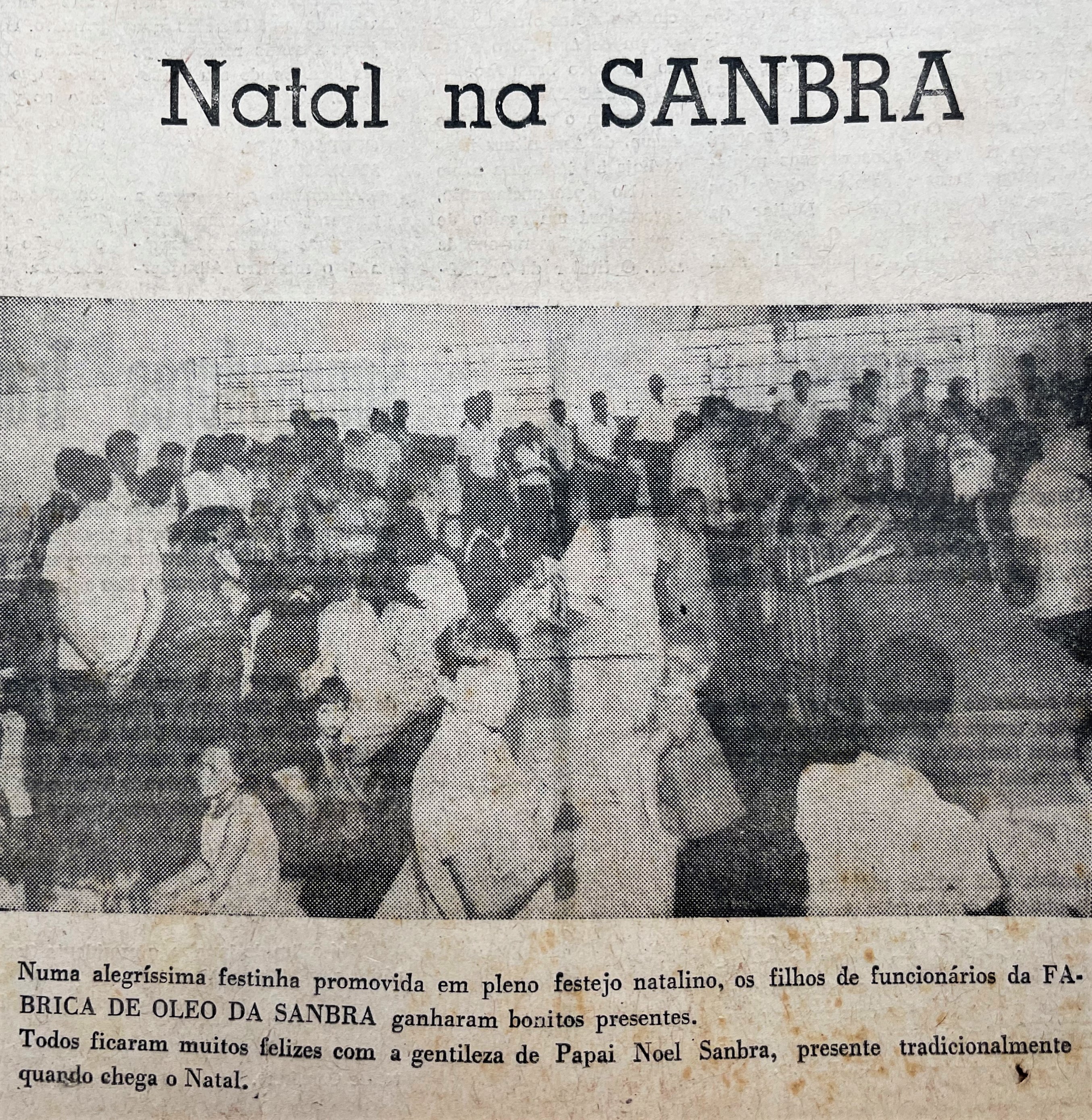 Natal na SANBRA - 1967