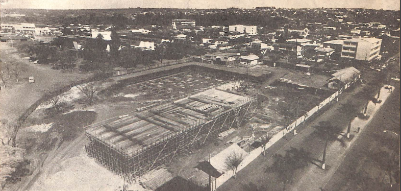 Construção do Paço Municipal - 1968
