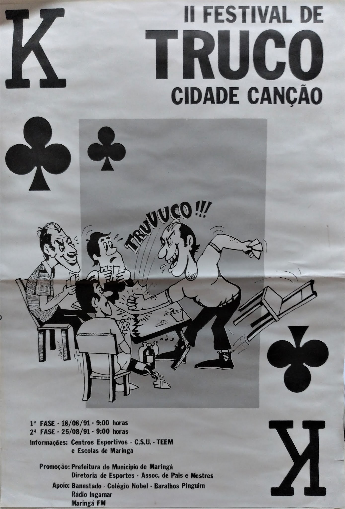 II Festival de Truco Cidade Canção - 1991