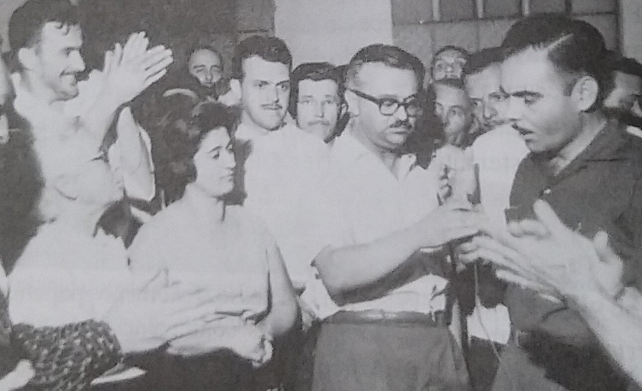 João Paulino concede entrevista - 1960