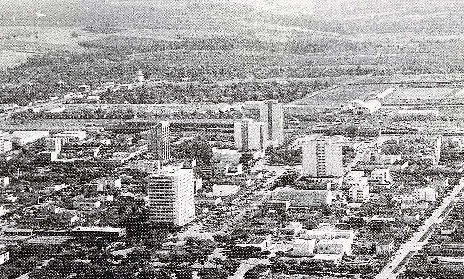 Registro aéreo - Década de 1960