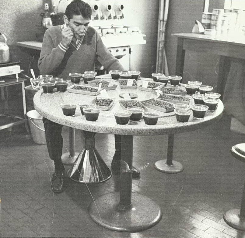 A prova de café no IBC - Anos 1960