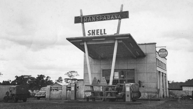 Posto Transparaná - Década de 1950