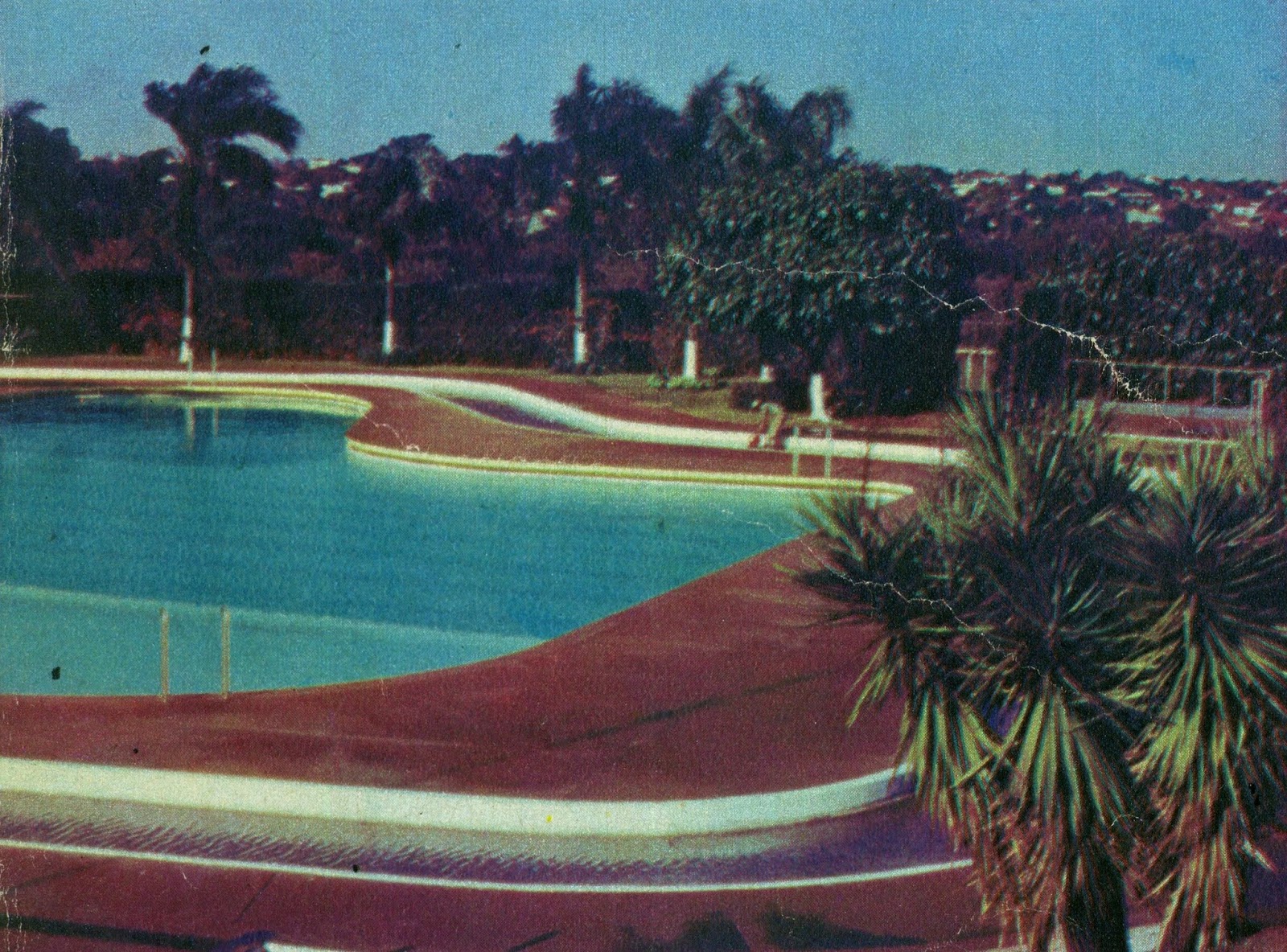 Piscina do Country Club de Maringá - 1972