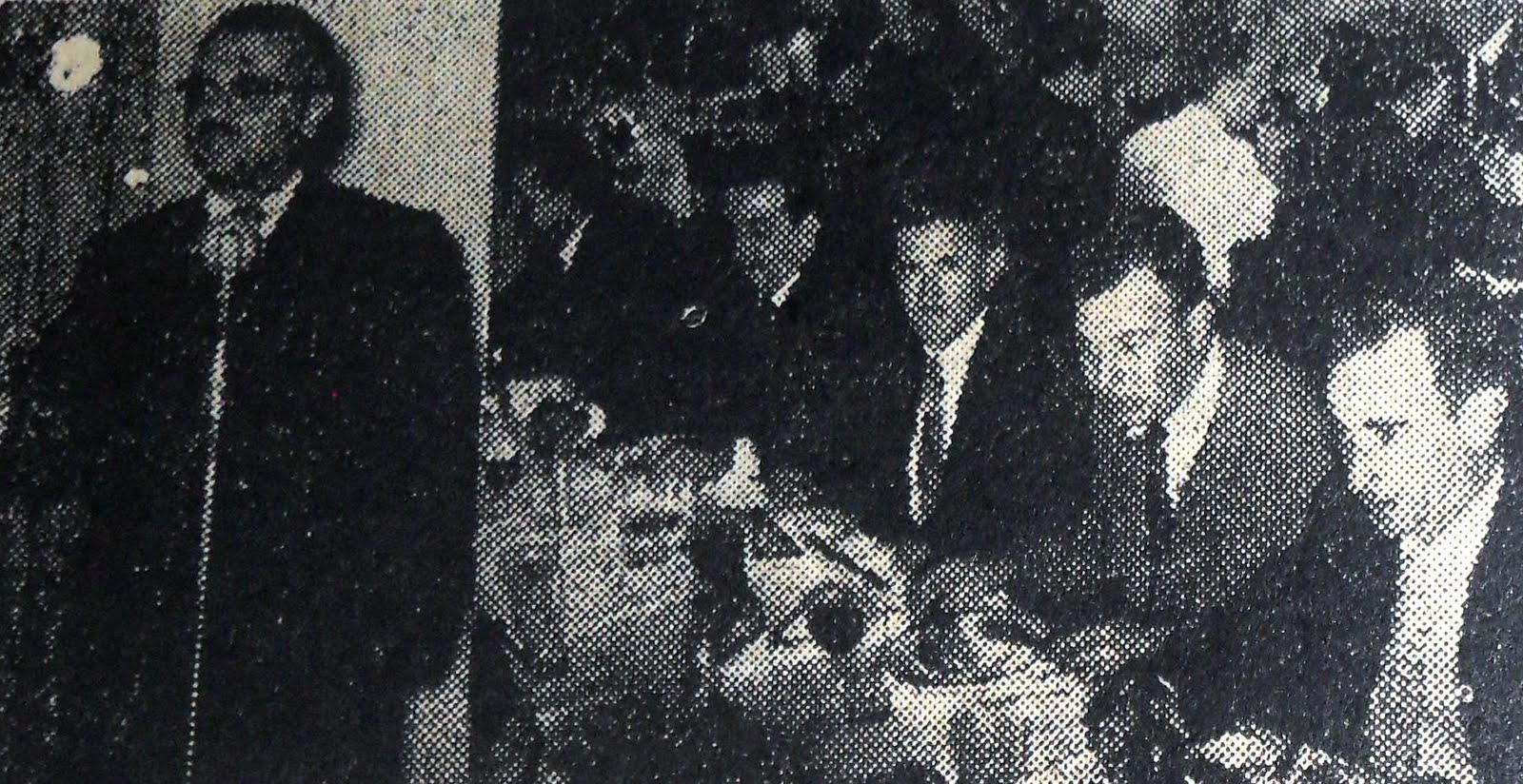 Almoço para os candidatos a prefeito - 1956