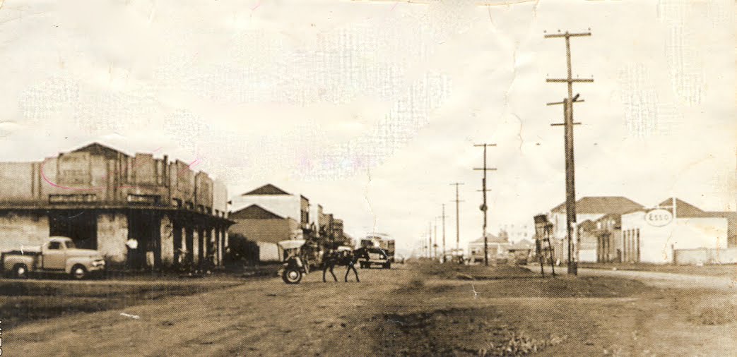 Avenida Brasil x Avenida Paraná - 1953