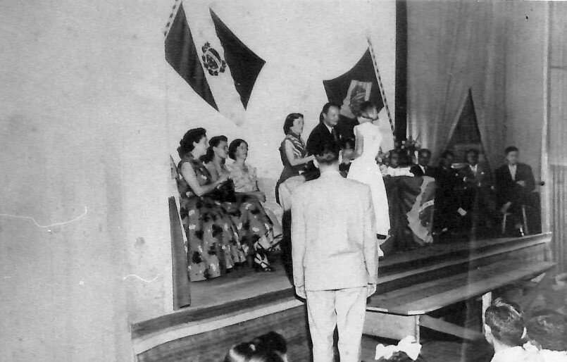 Formatura no cinema - 1953