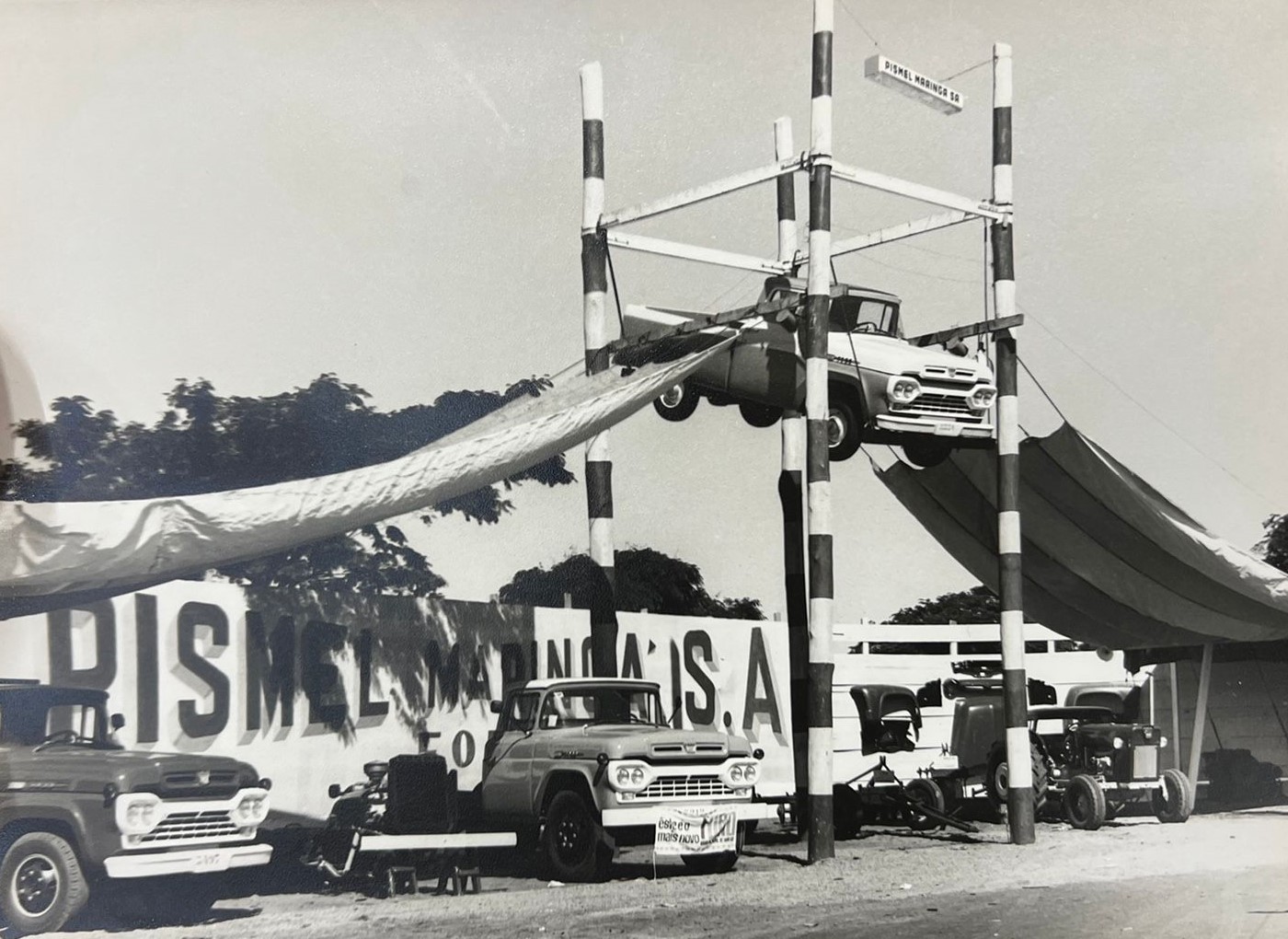 Pismel Maringá em exposição - Década de 1960