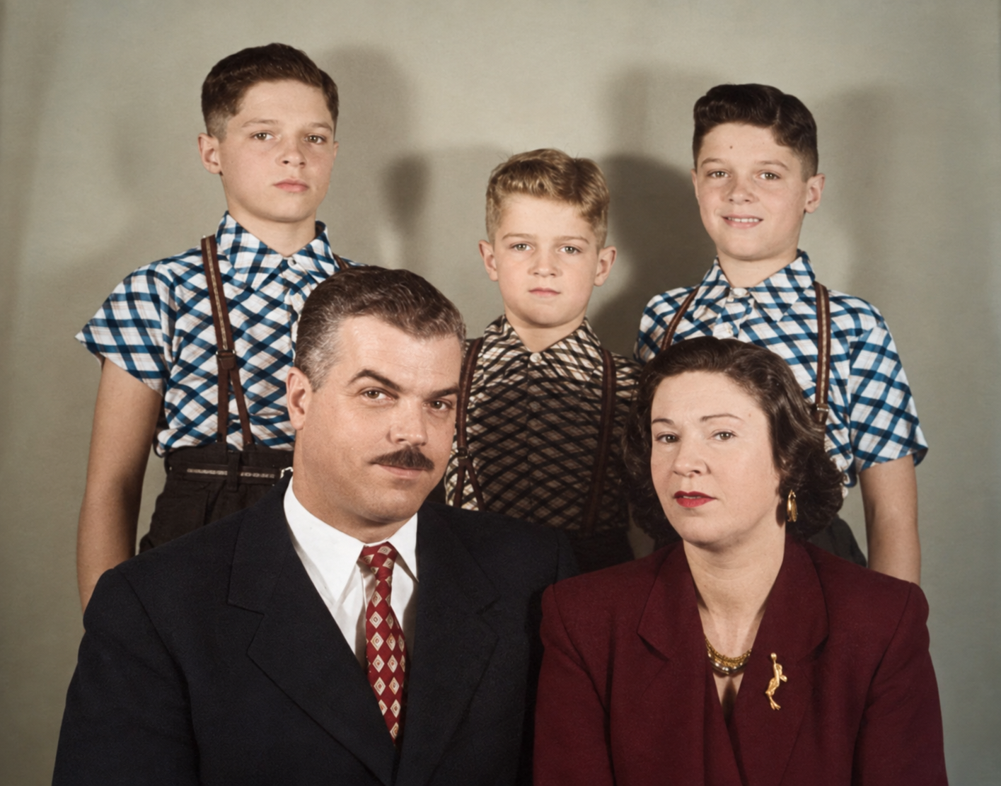 Família Silveira da Rocha - Início dos anos 1950