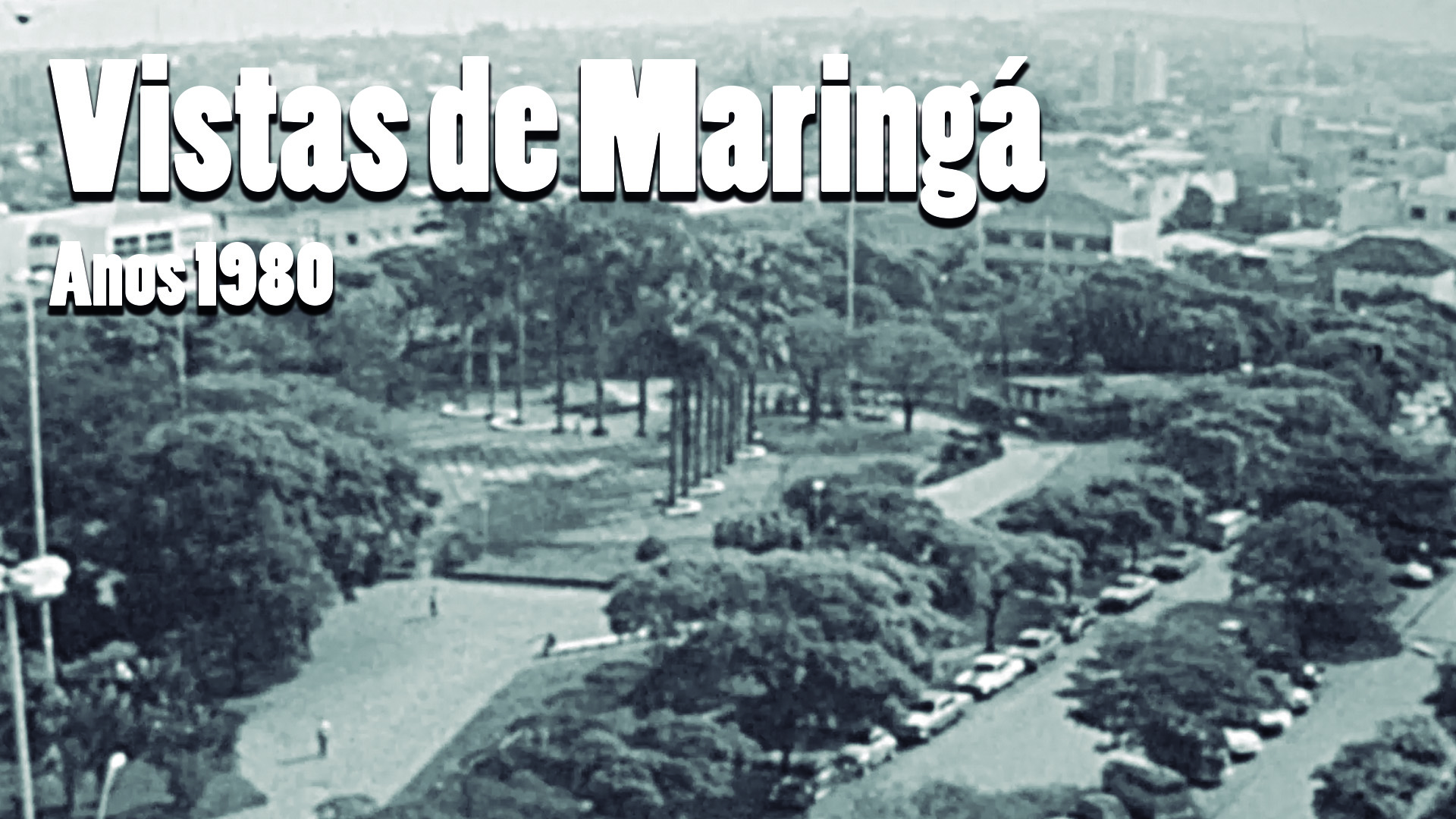 RARIDADE - Vistas de Maringá no início da década de 1980