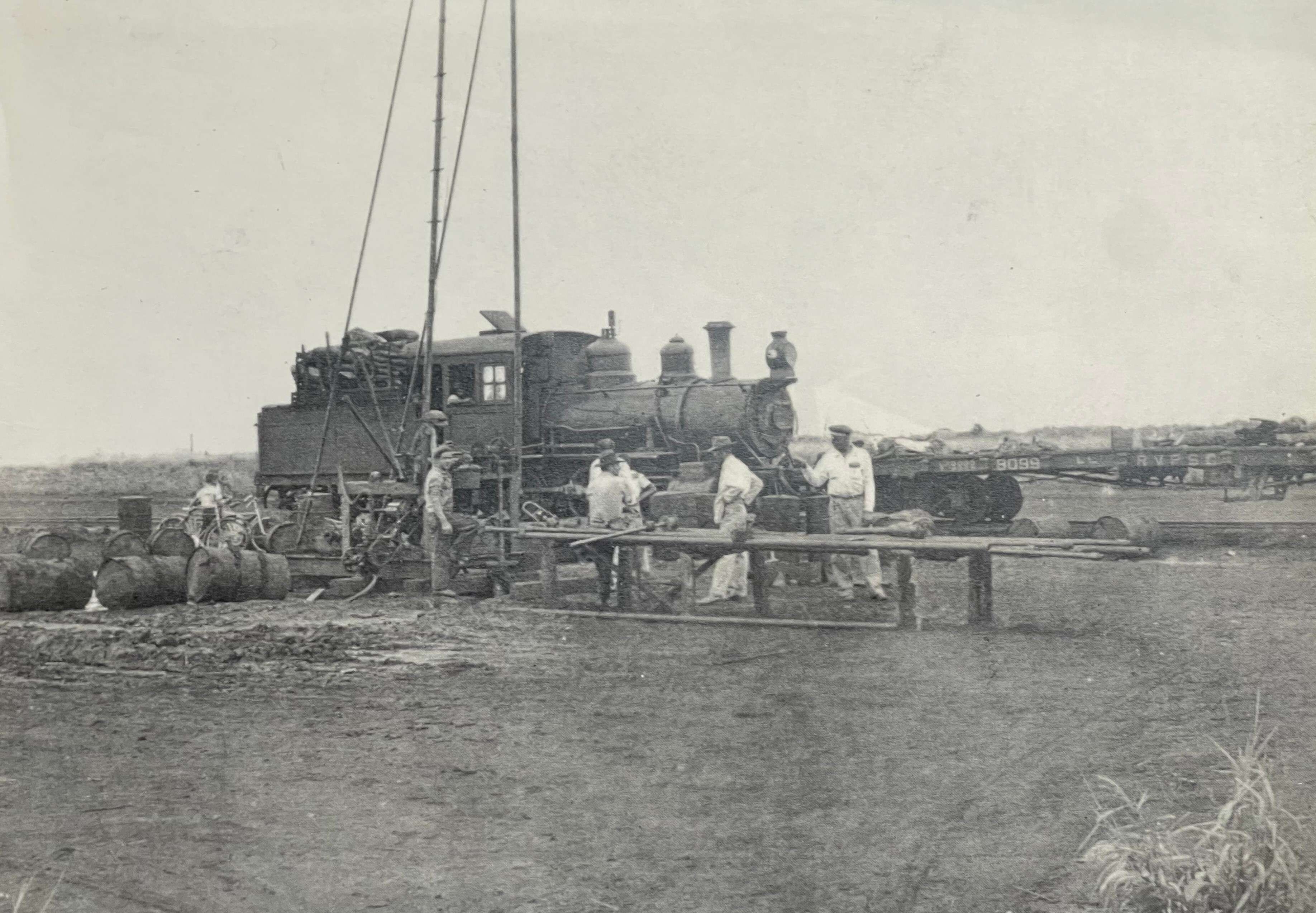 O avanço dos trilhos ferroviários - Anos 1940