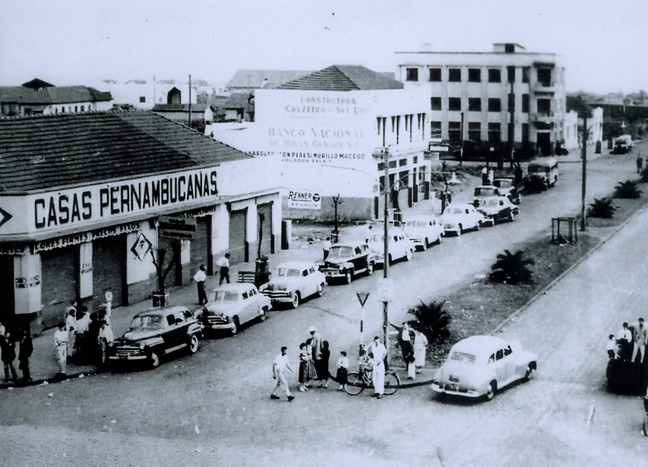 Avenida Duque de Caxias - Década de 1950