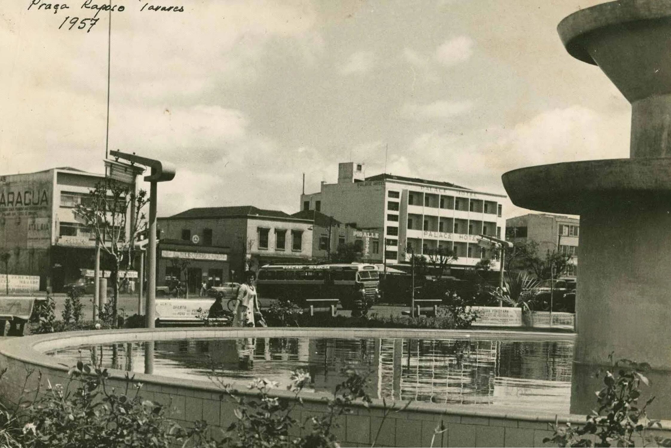 Praça Raposo Tavares - 1957