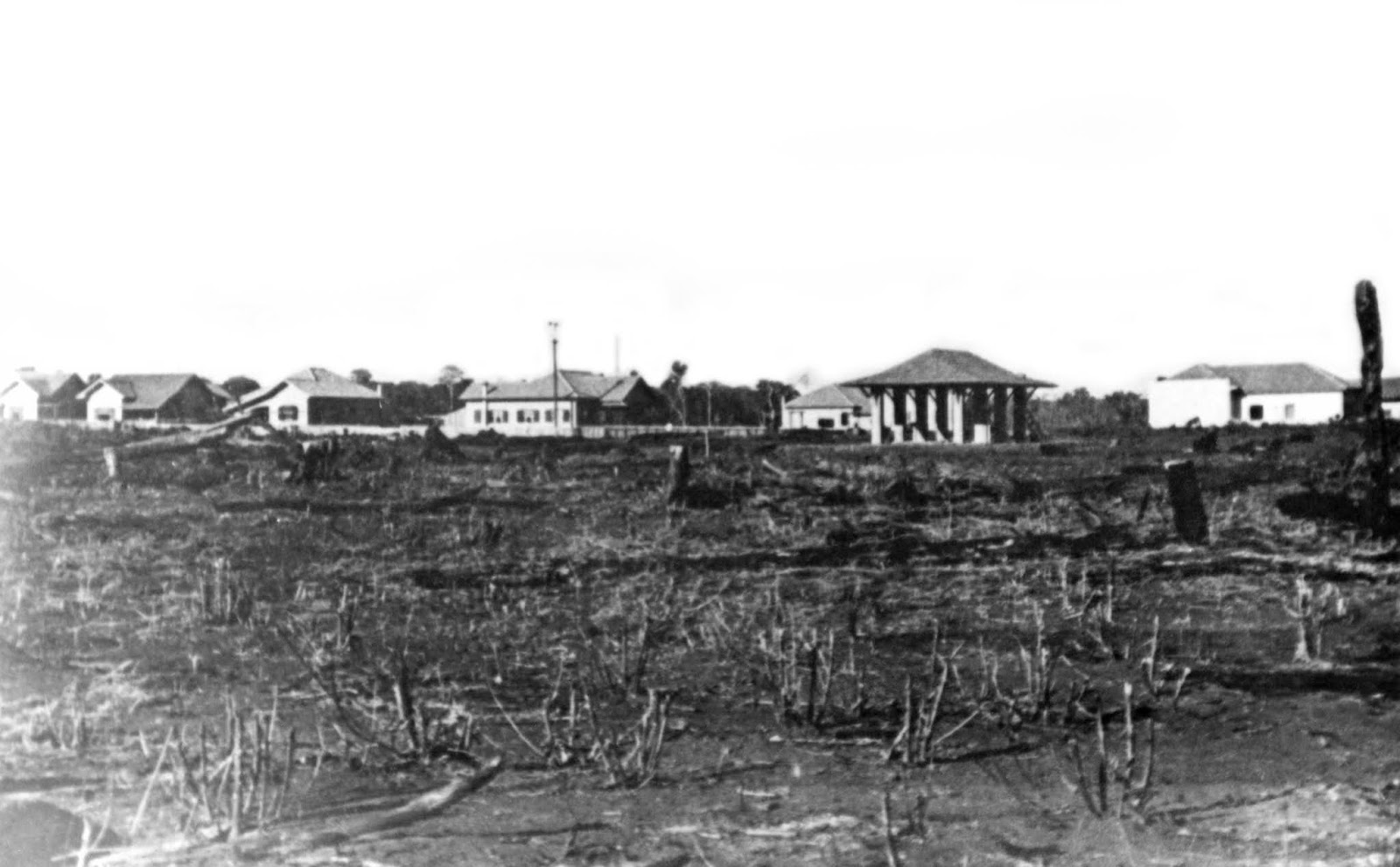 Praça da Rodoviária - Década de 1940