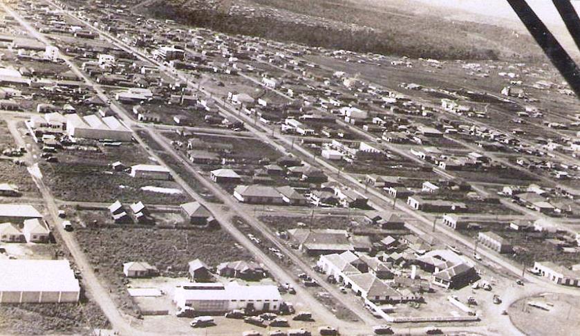 Maringá - Imagem aérea de 1950