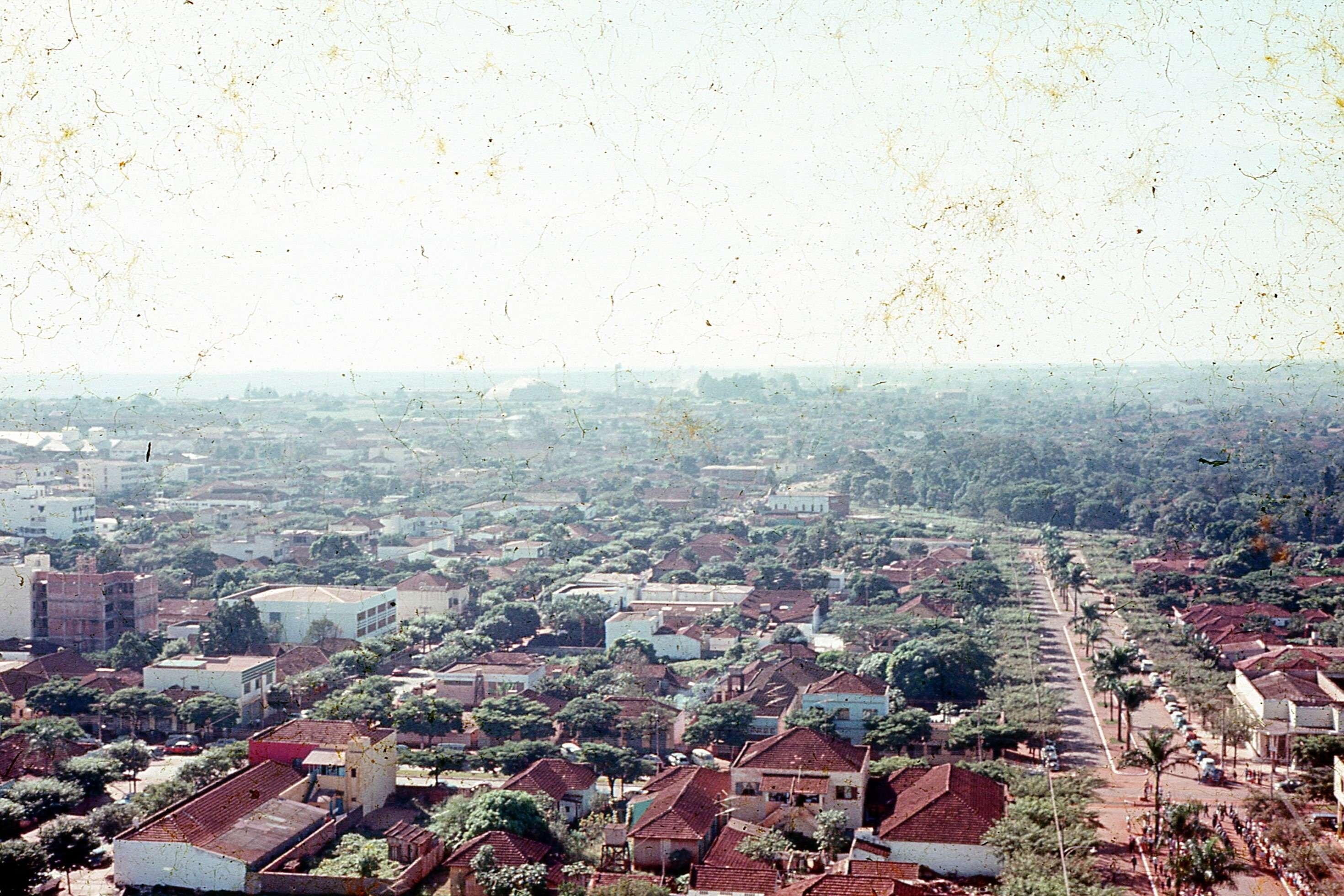 Vista aérea do Centro - 1967